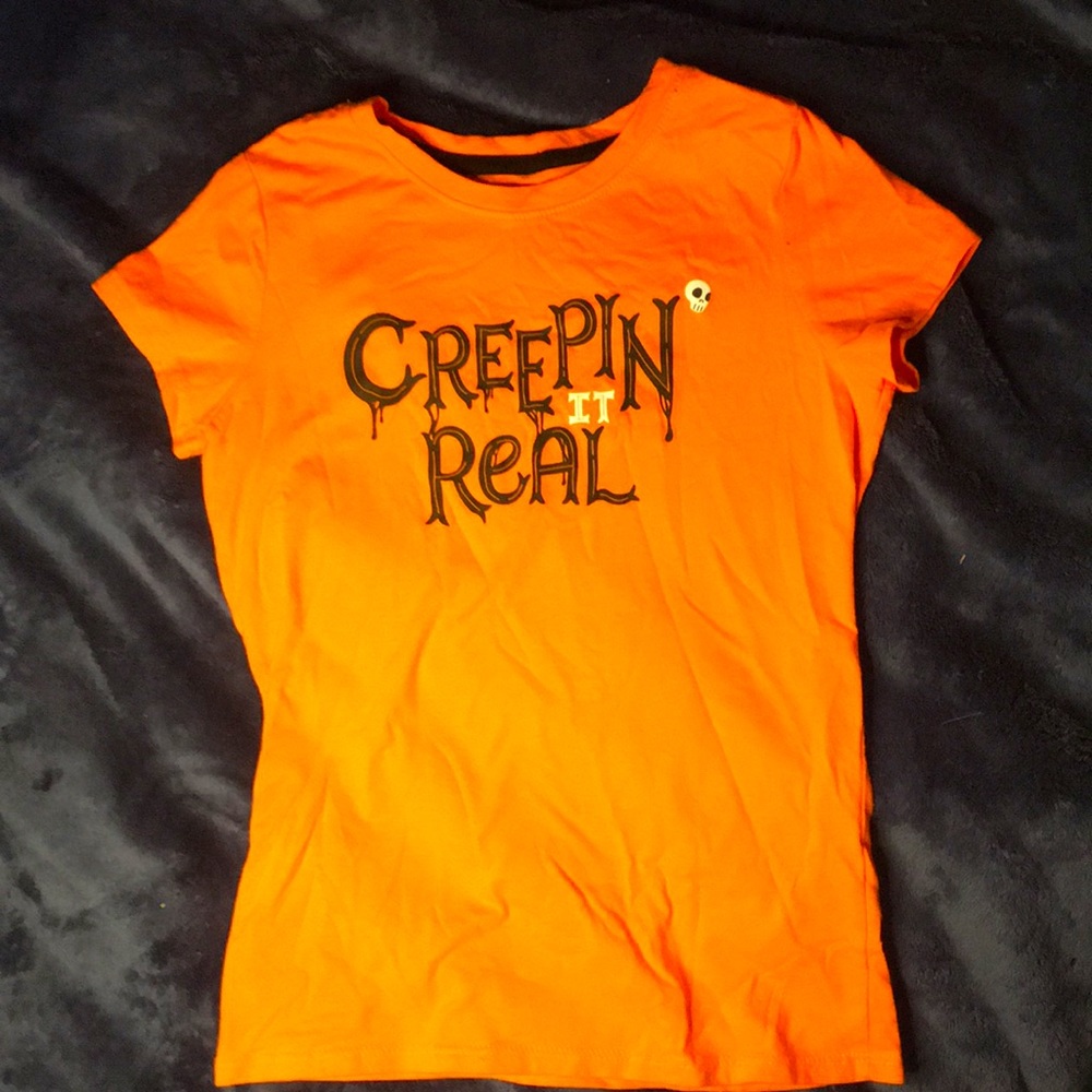 Cat and Jack Halloween girls tee shirt